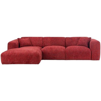 Vente-unique Sofa Ohne Schlafmöglichkeit Pogni Rot 280 cm Vente-unique Sofa Ohne Schlafmöglichkeit Pogni Rot 280 cm
