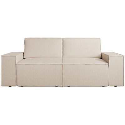 Vente-unique Sofa Ohne Schlafmöglichkeit Amelia Beige 210 cm Vente-unique Sofa Ohne Schlafmöglichkeit Amelia Beige 210 cm