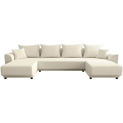 Vente-unique Schlafsofa Nessaro Beige 311 cm Vente-unique Schlafsofa Nessaro Beige 311 cm
