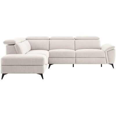 Vente-unique Relaxsofa Cadilo Beige 279 cm Vente-unique Relaxsofa Cadilo Beige 279 cm