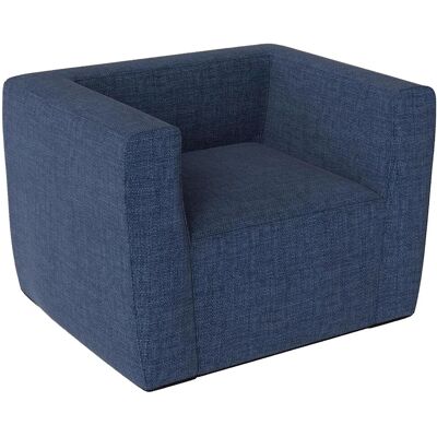 Costway Aufblasbares Sofa mit Abnehmbarem Bezug 104 x 81 x 67 cm Blau Costway Aufblasbares Sofa mit Abnehmbarem Bezug 104 x 81 x 67 cm Blau