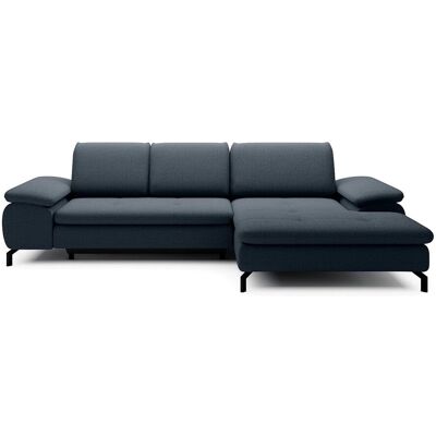 Vente-unique Schlafsofa Archibald Blau 265 cm Vente-unique Schlafsofa Archibald Blau 265 cm
