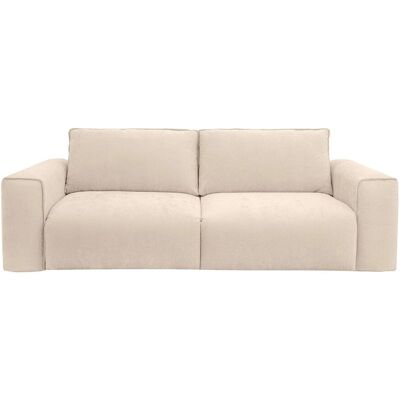 Vente-unique Schlafsofa Poglo Beige 236 cm Vente-unique Schlafsofa Poglo Beige 236 cm