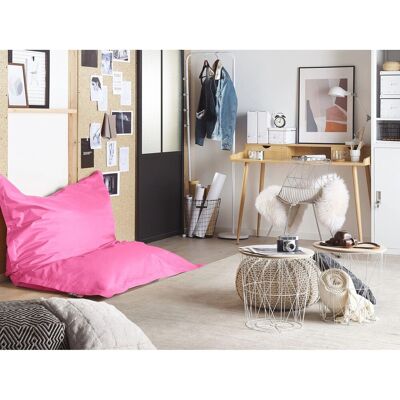 Beliani Großer Pinker Sitzsack - Sitzsack Beliani Großer Pinker Sitzsack - Sitzsack