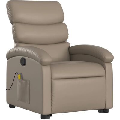 vidaXL Relaxsessel mit Aufstehhilfe - Langlebige Kunstleder, 6-Punkt Massage vidaXL Relaxsessel mit Aufstehhilfe - Langlebige Kunstleder, 6-Punkt Massage