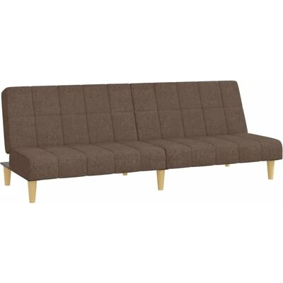 vidaXL Grau taupe 2-in-1 Schlafsofa vidaXL Grau taupe 2-in-1 Schlafsofa