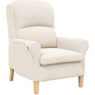 vidaXL Sessel Creme 76 x 94 x 102 cm Stoff 42009852 vidaXL Sessel Creme 76 x 94 x 102 cm Stoff 42009852