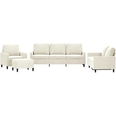 vidaxl Samtsofa 4-teilig - Wohnzimmermöbel vidaxl Samtsofa 4-teilig - Wohnzimmermöbel