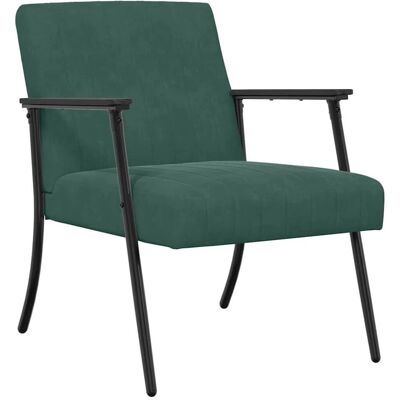 vidaXL Sessel Dunkelgrün 59 x 75 x 78 cm Samt 42017681 vidaXL Sessel Dunkelgrün 59 x 75 x 78 cm Samt 42017681