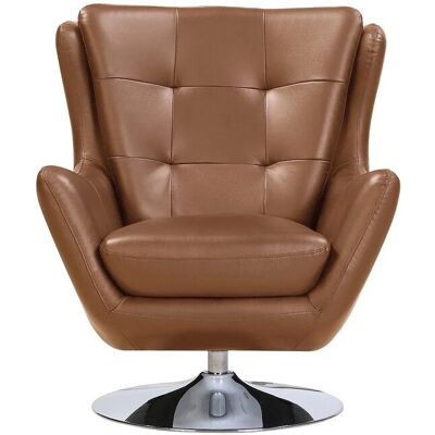 Vente-unique Sessel Mit Gerader Rückenlehne Anaba Camel 81 cm Vente-unique Sessel Mit Gerader Rückenlehne Anaba Camel 81 cm