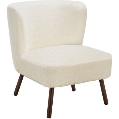 Tectake Teddy Cocktailsessel Robina 2 Gepolstert Mit Bouclé Bezug Gewölbte Extrabreite Rückenlehne 68 x 61 x 69 cm Bouclé Off White Tectake Teddy Cocktailsessel Robina 2 Gepolstert Mit Bouclé Bezug Gewölbte Extrabreite Rückenlehne 68 x 61 x 69 cm Bouclé Off White