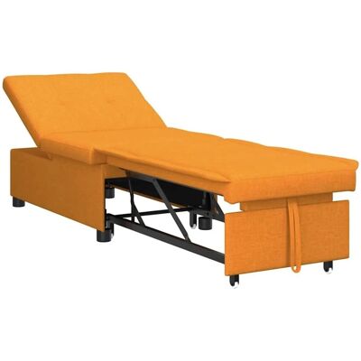 vidaXL Schlafsofa Dunkelgelb 194 x 50 x 82 cm Sperrholz 42008590 vidaXL Schlafsofa Dunkelgelb 194 x 50 x 82 cm Sperrholz 42008590