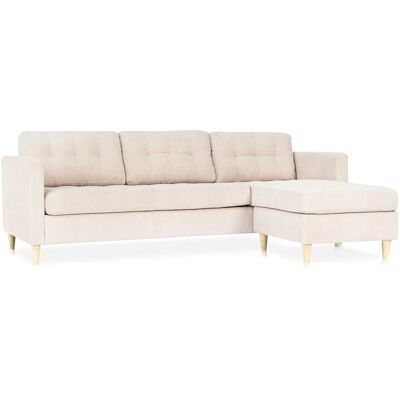 Marino AB1 Sofa - Moderner Stil - Sandfärbig Marino AB1 Sofa - Moderner Stil - Sandfärbig
