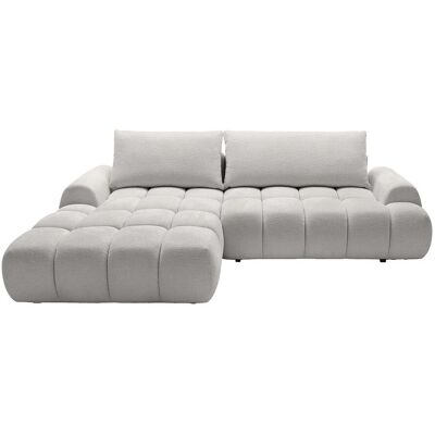 Vente-unique Schlafsofa Farneta Hellgrau 280 cm Vente-unique Schlafsofa Farneta Hellgrau 280 cm