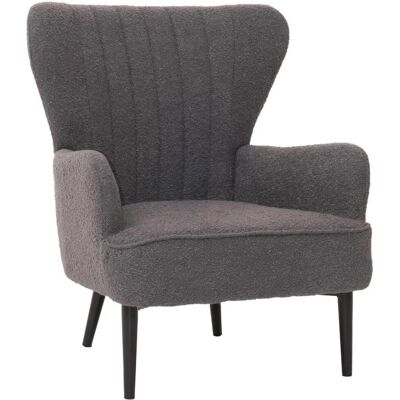 MCW Lounge-Sessel K37 Stoff Bouclé 600g/m² Dunkelgrau MCW Lounge-Sessel K37 Stoff Bouclé 600g/m² Dunkelgrau