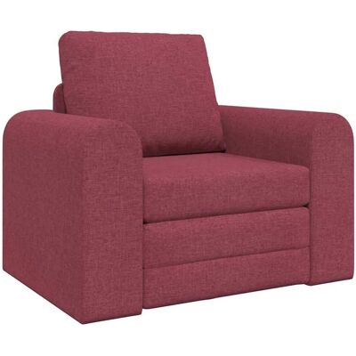 vidaXL Schlafsofa Weinrot 98 x 71 x 83 cm Stoff 4106658 vidaXL Schlafsofa Weinrot 98 x 71 x 83 cm Stoff 4106658