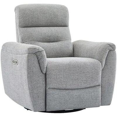 Vente-unique Relaxsessel Brevio Grau 90 cm Vente-unique Relaxsessel Brevio Grau 90 cm