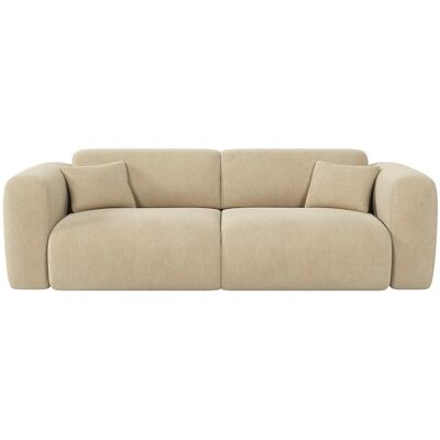 Vente-unique Schlafsofa Pogni Beige 240 cm Vente-unique Schlafsofa Pogni Beige 240 cm