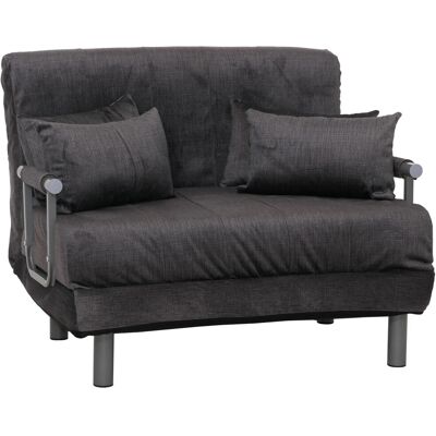 MCW Schlafsessel K29 Stoff Chenille 370g/m² Dunkelgrau MCW Schlafsessel K29 Stoff Chenille 370g/m² Dunkelgrau