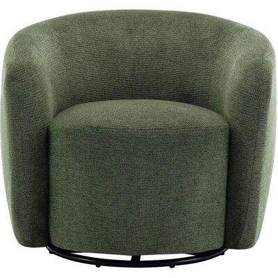 Vente-unique Sessel Mit Gerader Rückenlehne Vereide Khaki 80 cm Vente-unique Sessel Mit Gerader Rückenlehne Vereide Khaki 80 cm