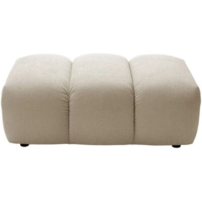 Vente-unique Sitzhocker Fridora Beige 105 cm Vente-unique Sitzhocker Fridora Beige 105 cm