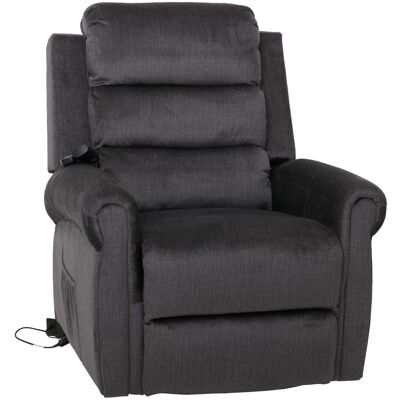 MCW Fernsehsessel K63 Aufstehhilfe Massage Heizfunktion Stoff 220g/m² Dunkelgrau MCW Fernsehsessel K63 Aufstehhilfe Massage Heizfunktion Stoff 220g/m² Dunkelgrau