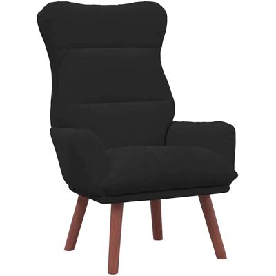vidaXL Relaxsessel Schwarz 69 x 74 x 93 cm Samt 42001840 vidaXL Relaxsessel Schwarz 69 x 74 x 93 cm Samt 42001840
