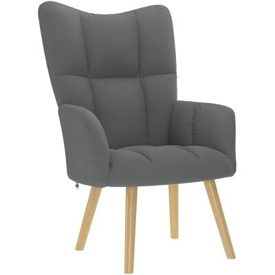 vidaXL Relaxsessel Dunkelgrau Stoff 4016768 vidaXL Relaxsessel Dunkelgrau Stoff 4016768