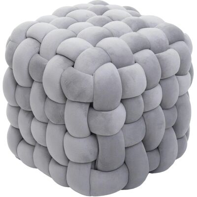 MCW Hocker Q48 Samt 39cm Dunkelgrau MCW Hocker Q48 Samt 39cm Dunkelgrau