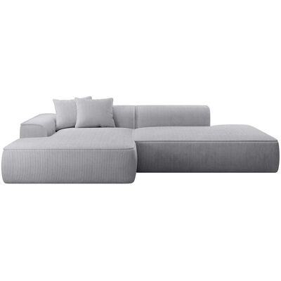 Vente-unique Sofa Ohne Schlafmöglichkeit Erynel Hellgrau 305 cm Vente-unique Sofa Ohne Schlafmöglichkeit Erynel Hellgrau 305 cm