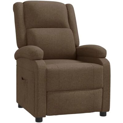 VidaXL Relaxsessel - Braun - Manuell 3-Position - Sessel VidaXL Relaxsessel - Braun - Manuell 3-Position - Sessel