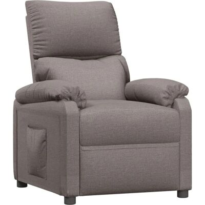 vidaXL Relaxsessel Taupe Stoff 342458 vidaXL Relaxsessel Taupe Stoff 342458