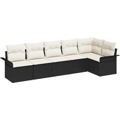 Vidaxl Gartensofa-Set - Wetterfest, Modulares Design, Für Sechs Personen Vidaxl Gartensofa-Set - Wetterfest, Modulares Design, Für Sechs Personen