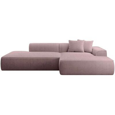 Vente-unique Sofa Ohne Schlafmöglichkeit Erynel Malve 305 cm Vente-unique Sofa Ohne Schlafmöglichkeit Erynel Malve 305 cm