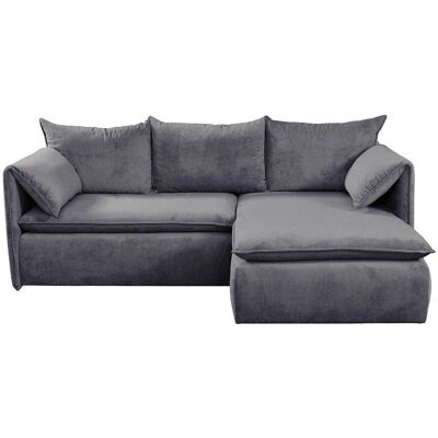 Vente-unique Schlafsofa Teodora Blau 230 cm Vente-unique Schlafsofa Teodora Blau 230 cm