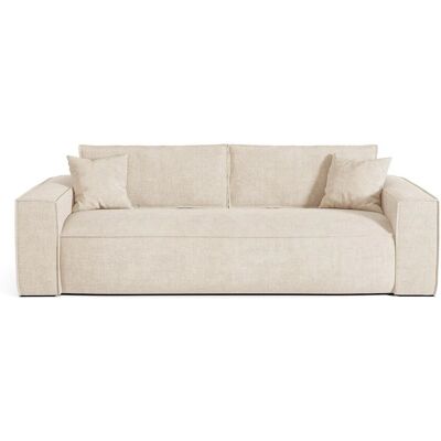 Vente-unique Schlafsofa Amelia Beige 216 cm Vente-unique Schlafsofa Amelia Beige 216 cm