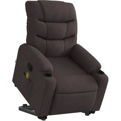 vidaXL Dunkelbraune Relaxsessel mit Aufstehfunktion vidaXL Dunkelbraune Relaxsessel mit Aufstehfunktion