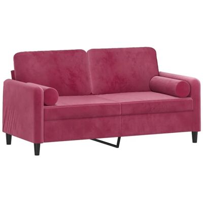 vidaXL 2-Sitzer-Sofa mit Zierkissen vidaXL 2-Sitzer-Sofa mit Zierkissen