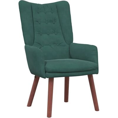 vidaXL Relaxsessel Dunkelgrün 63 x 67 x 94 cm Samt 42001816 vidaXL Relaxsessel Dunkelgrün 63 x 67 x 94 cm Samt 42001816