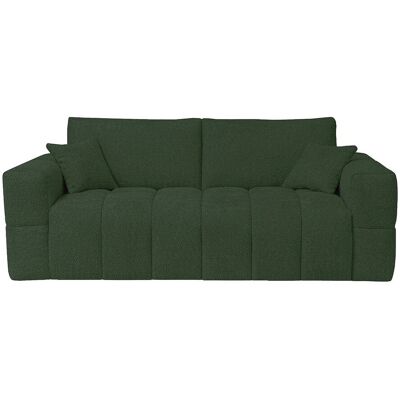 Vente-unique Schlafsofa Issoro Grün 235 cm Vente-unique Schlafsofa Issoro Grün 235 cm
