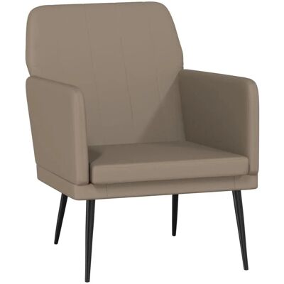vidaXL Sessel - Kunstleder Cappuccino - Stabil & Bequem vidaXL Sessel - Kunstleder Cappuccino - Stabil & Bequem