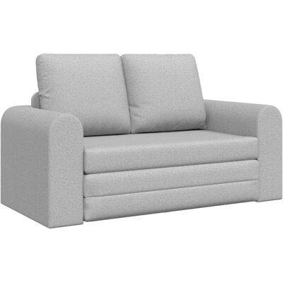 vidaXL Schlafsofa 60cm Wolkengrau Stoff 4106682 vidaXL Schlafsofa 60cm Wolkengrau Stoff 4106682