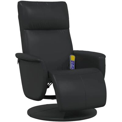 vidaxl - Relaxsessel mit Massage - Schwarz vidaxl - Relaxsessel mit Massage - Schwarz