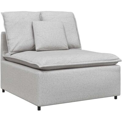 vidaXL Modulares Sofa Mittelmodul mit Kissen - Sofa vidaXL Modulares Sofa Mittelmodul mit Kissen - Sofa