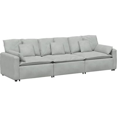 vidaXL Modulares Sofa mit Kissen - Sofa vidaXL Modulares Sofa mit Kissen - Sofa