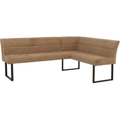 MCW Eckbank O81 Öko-Tex Chenille Stoff/Textil Metall 210x159cm Hellbraun MCW Eckbank O81 Öko-Tex Chenille Stoff/Textil Metall 210x159cm Hellbraun