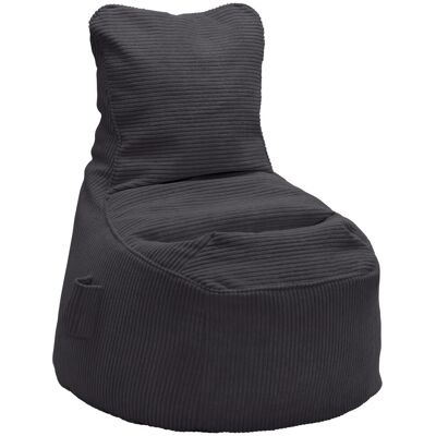 Mömax Sitzsack Cortona Cord Anthrazit Mömax Sitzsack Cortona Cord Anthrazit