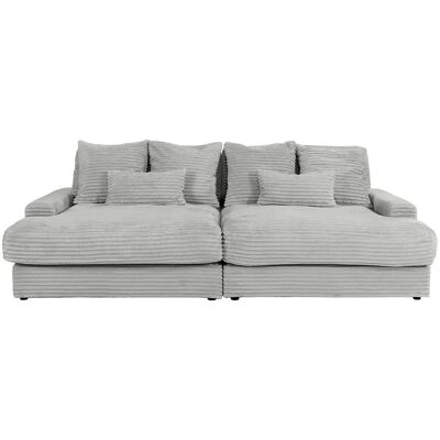 Vente-unique Sofa Ohne Schlafmöglichkeit Calazo Grau 266 cm Vente-unique Sofa Ohne Schlafmöglichkeit Calazo Grau 266 cm