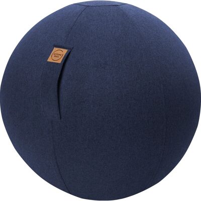 Sitting Ball Hocker Felt 150, Dunkelblau Sitting Ball Hocker Felt 150, Dunkelblau