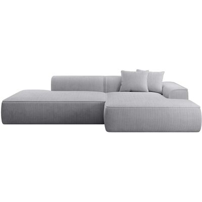 Vente-unique Sofa Ohne Schlafmöglichkeit Erynel Hellgrau 305 cm Vente-unique Sofa Ohne Schlafmöglichkeit Erynel Hellgrau 305 cm
